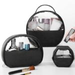 trousse-maquillage-luxe-noir-ensemble-de-trois