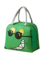 Isolierende Babytasche Krokodil grün Isolierende Babytasche Krokodil grün