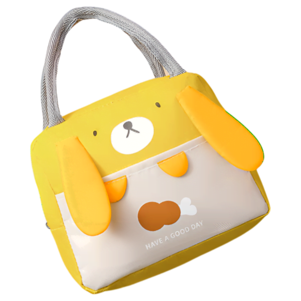 Trousse bébé isolante animaux lapin jaune 1