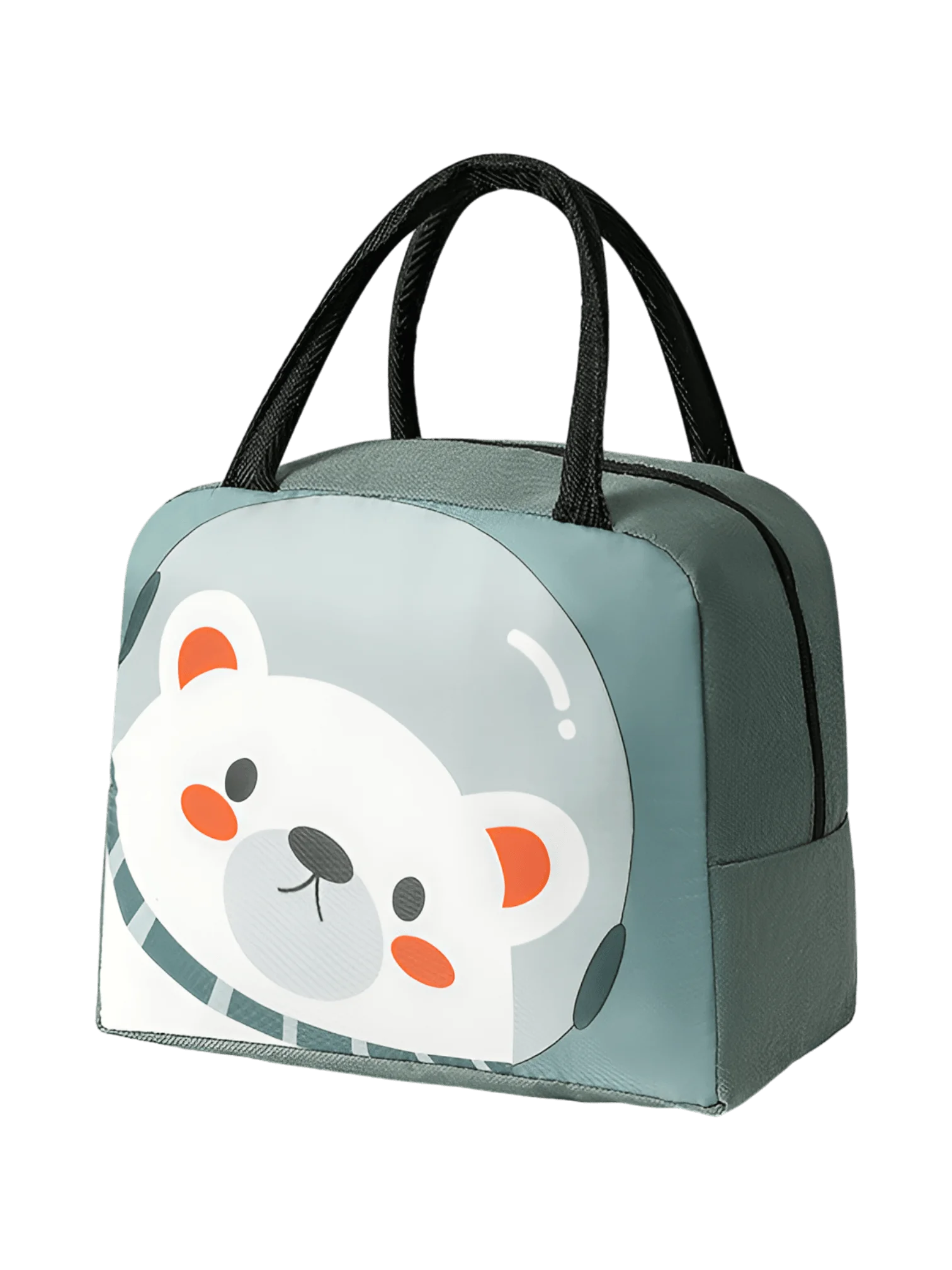 Kit de bebé isolado animal urso astronauta