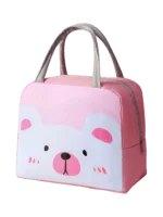 Isolierte Babytasche Tiere Bär Mädchen Isolierte Babytasche Tiere Bär Mädchen