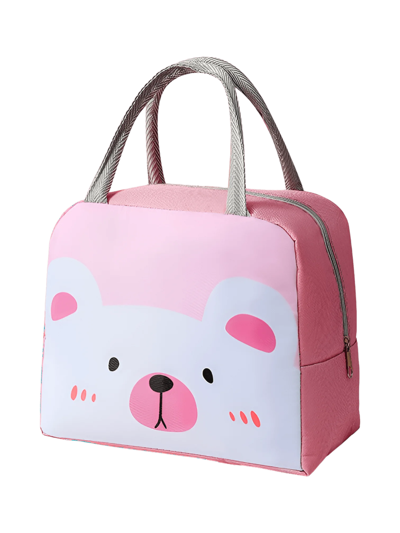 Saco de bebé isolado urso animal menina