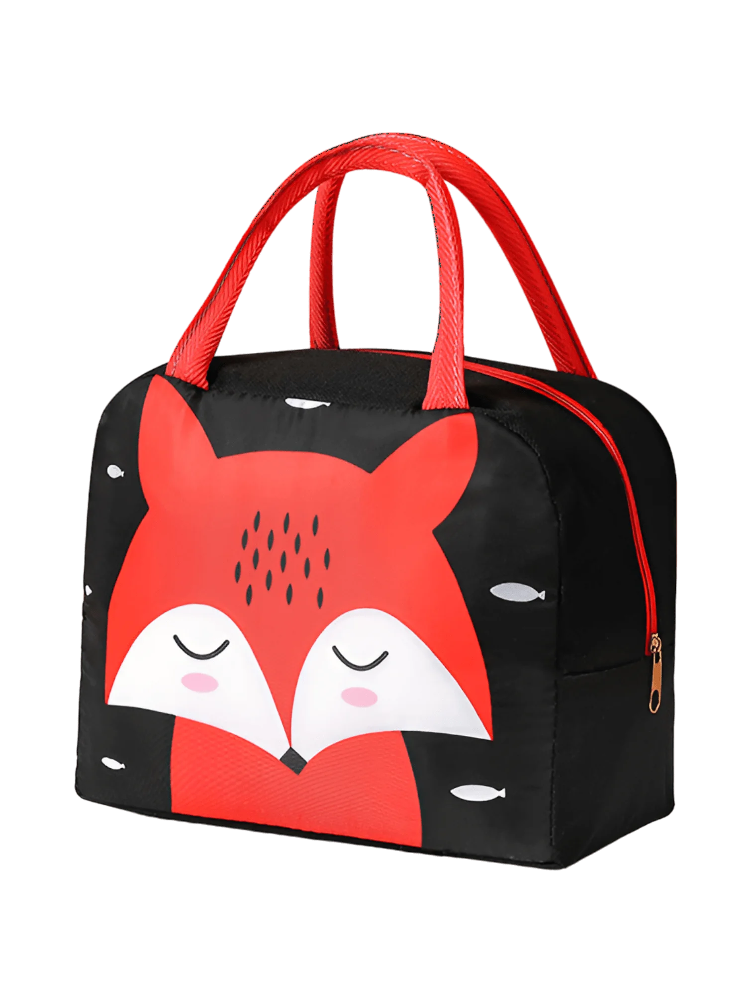 Kit de bebé isolado animais raposa
