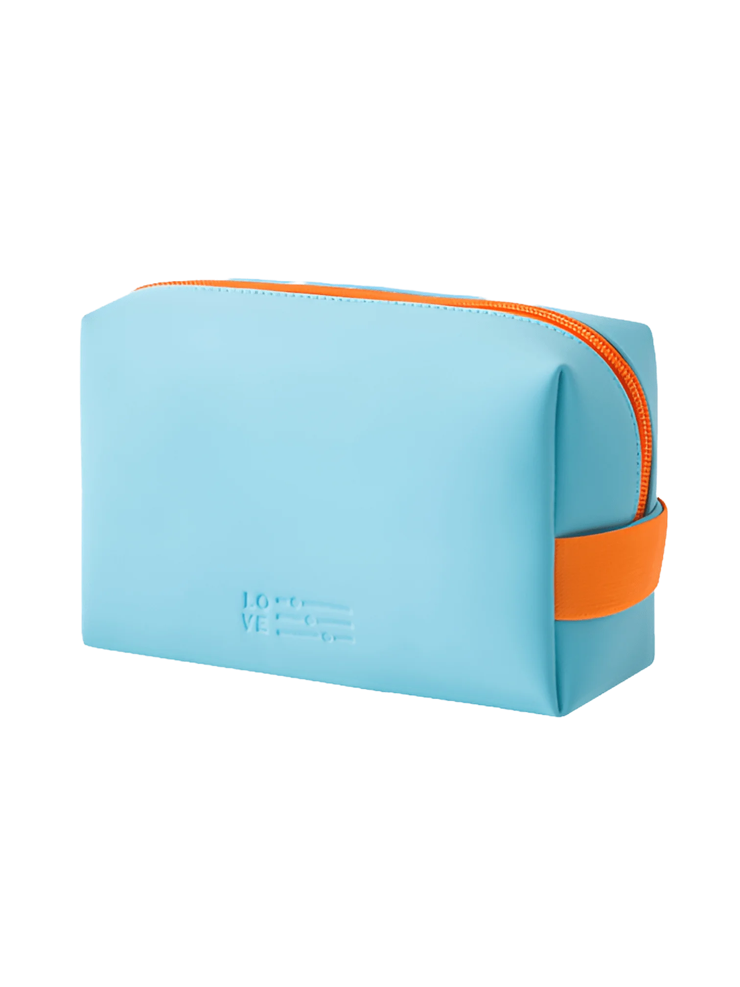 Trousse de toilette colorée imperméable bleue ciel