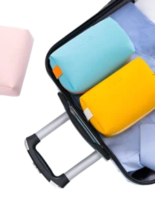 Trousse de toilette colorée imperméable pour voyager