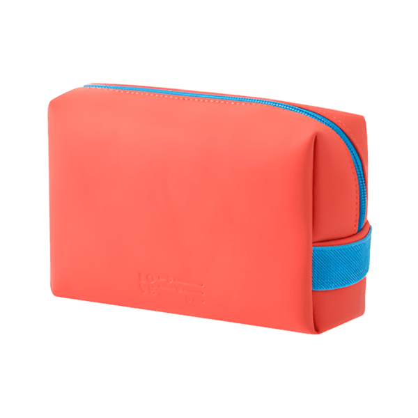 Trousse de toilette colorée imperméable rouge
