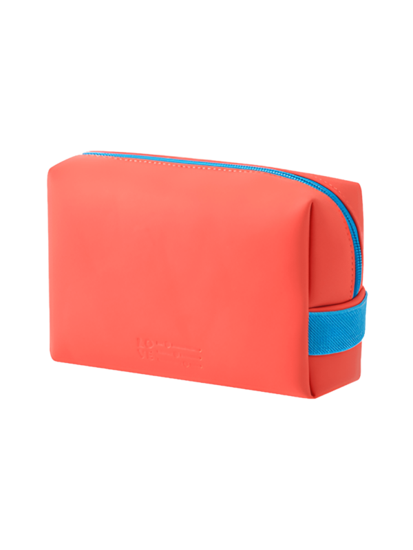 Trousse de toilette colorée imperméable rouge