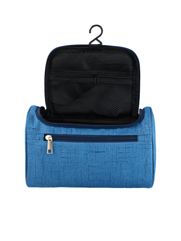 Clip-on travel toiletry bag