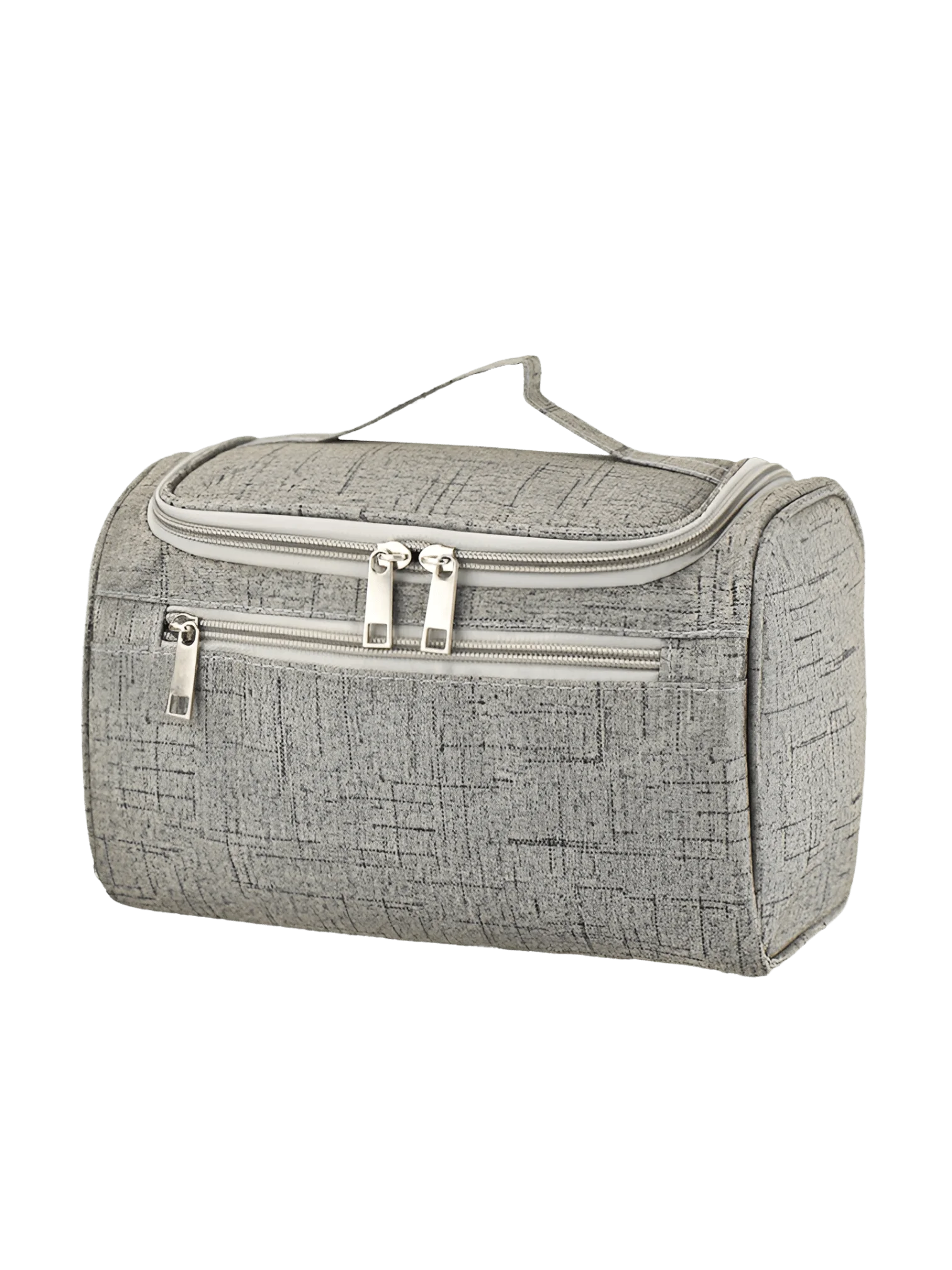 Trousse de toilette voyage accrochable grise