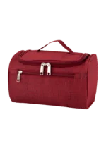 Trousse de toilette voyage accrochable rouge