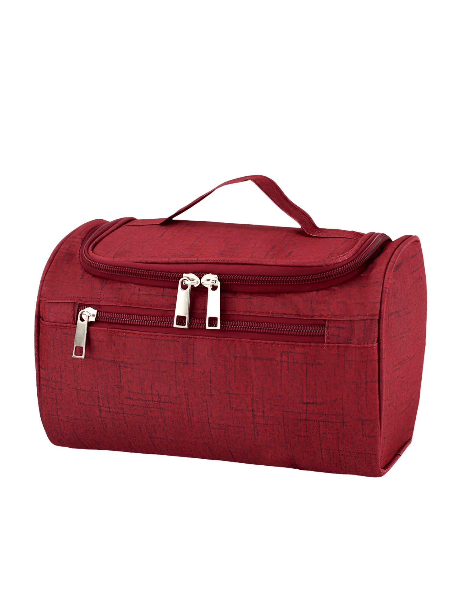 Trousse de toilette voyage accrochable rouge