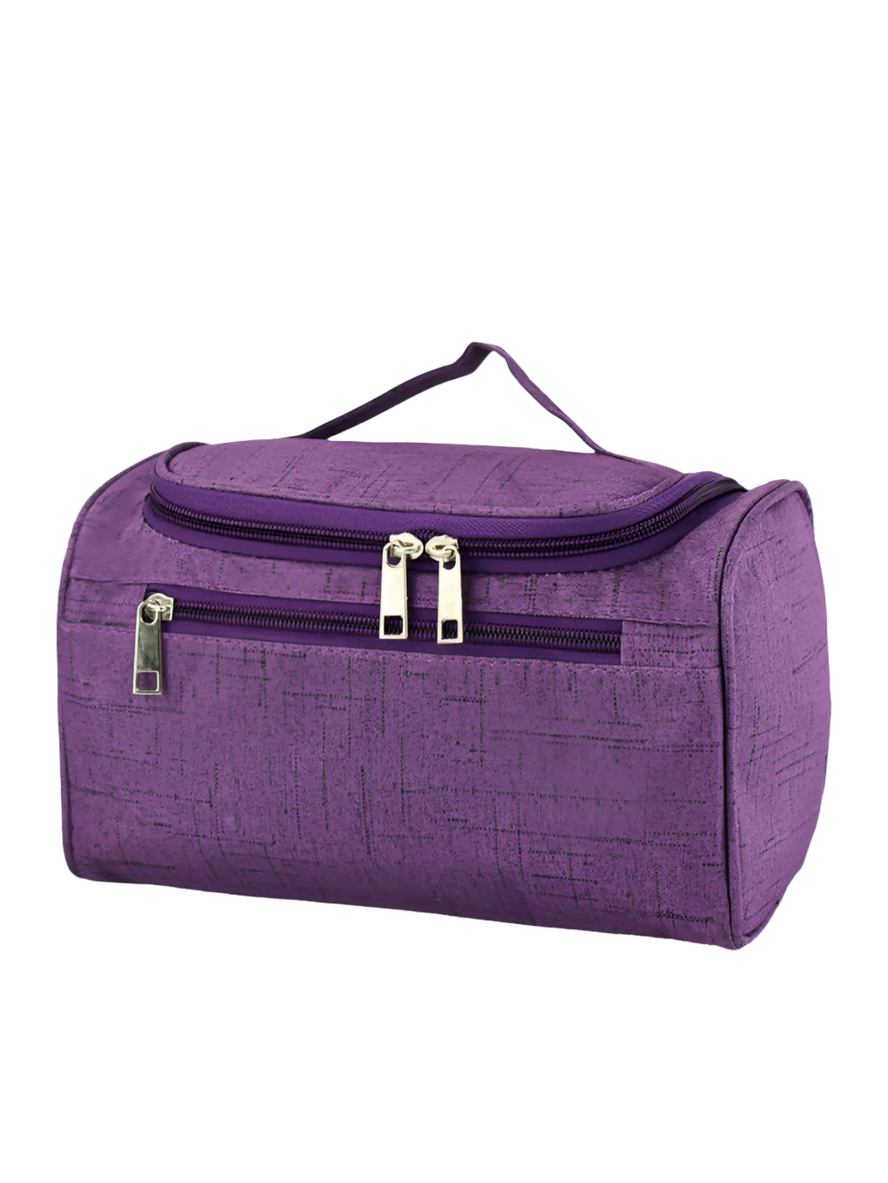 Trousse de toilette voyage accrochable violet