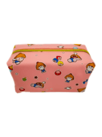 Borsa da toilette per bambini alfabeto piccola figura rossa Borsa da toilette per bambini alfabeto piccola figura rossa