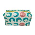 Trousse toilette fille originale motifs fleurs animaux ours 1