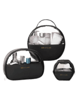 Schicke Make-up-Taschen 3 Modelle schwarz Schicke Make-up-Taschen 3 Modelle schwarz