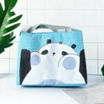 Trousse de toilette pour bebe isolante et isotherme pour les soins dessin représentant un panda