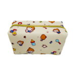 trousse toilette enfant alphabet petit personnage beige vb