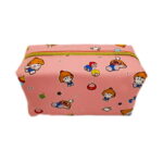 trousse toilette enfant alphabet petit personnage rose vb