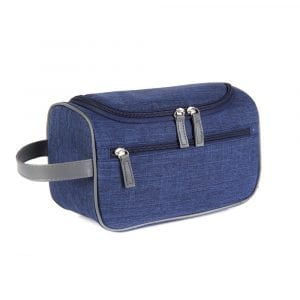 Trousse de toilette pratique voyage bleu marine