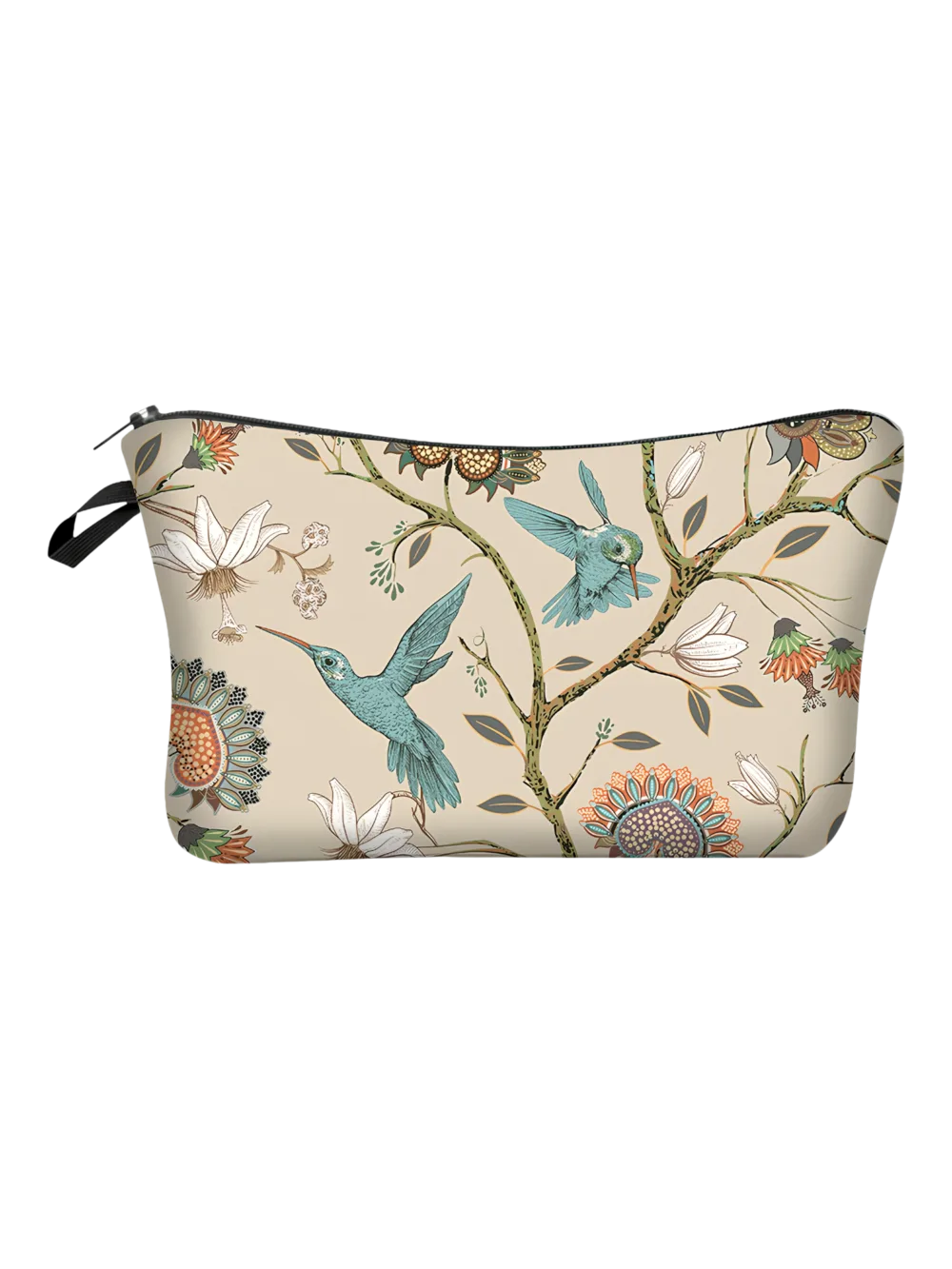 Trousse de maquillage bucolique florale simple modèle magnolia