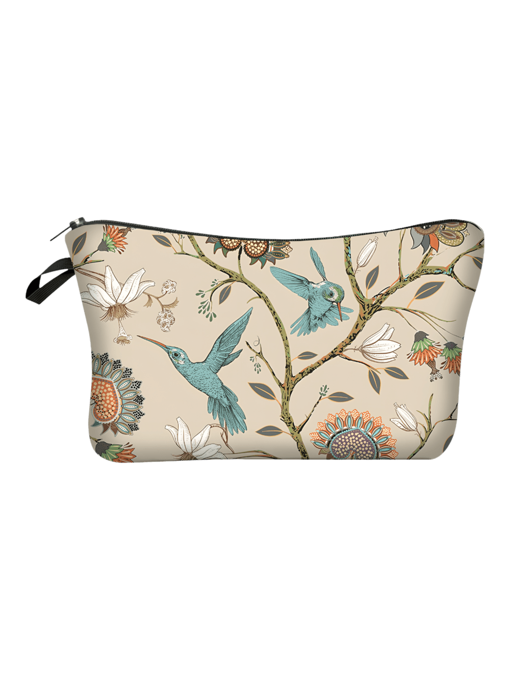 Semplice borsa per il trucco bucolica floreale design magnolia Semplice borsa per il trucco bucolica floreale design magnolia