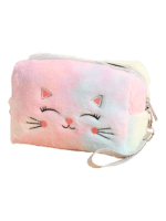 Trousse de toilette chat colorée féérique 1