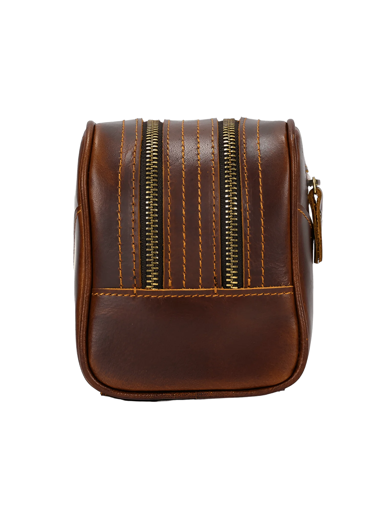 Trousse de toilette cuir double compartiment 15