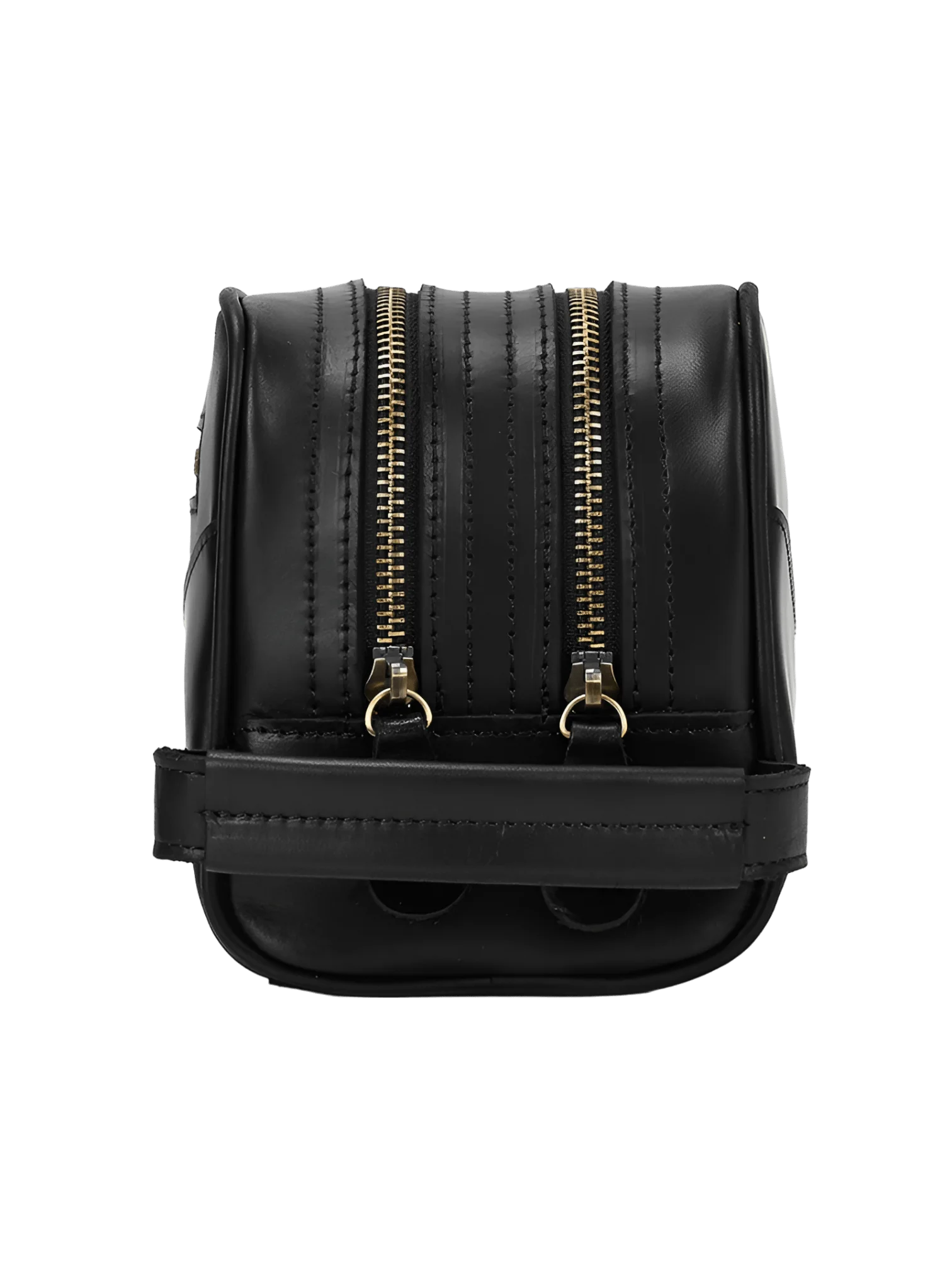 Trousse de toilette cuir double compartiment 19