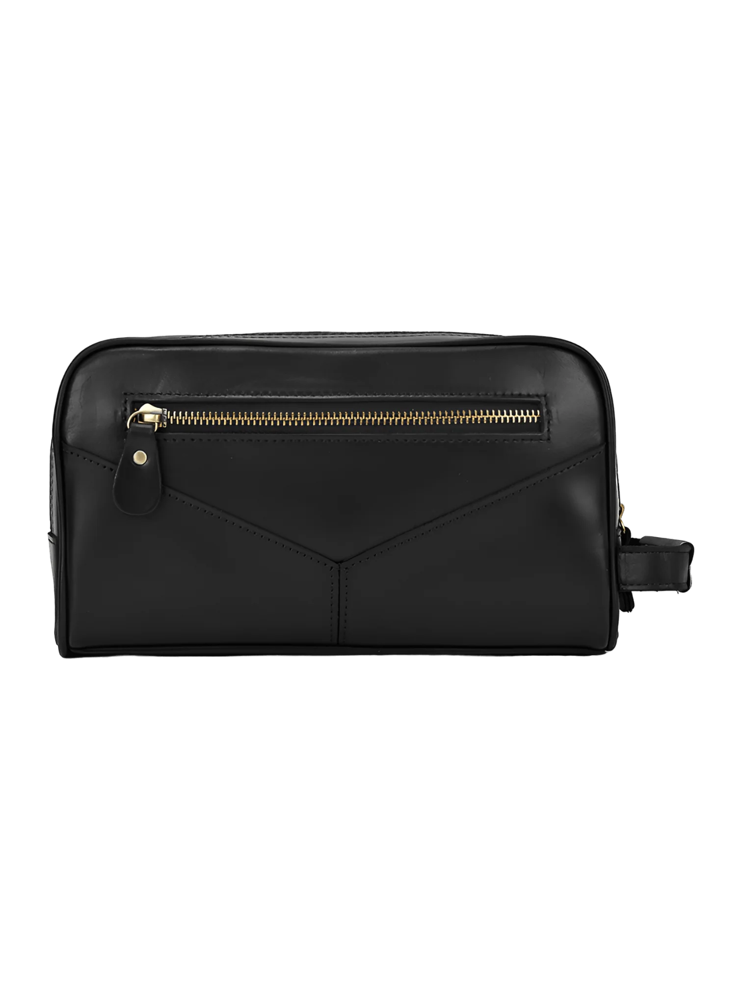Trousse de toilette cuir double compartiment 22