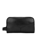 Trousse de toilette cuir double compartiment 27 Trousse de toilette cuir double compartiment 27
