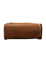 Trousse de toilette cuir double compartiment 4