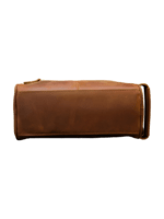 Double compartment leather toiletry bag 4 Double compartment leather toiletry bag 4