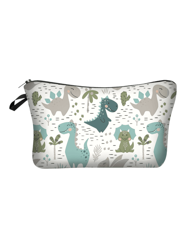 Borsa da toilette per bambini semplice dinosauro