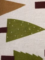 Trousse maquillage femme en tissu motifs nature et animaux détails tissu