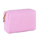 Pink waterproof luxury women's makeup bag