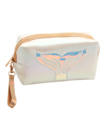 Trousses de sirènes brillantes et colorées de fille pour toilette ou maquillage modèle blanc 1