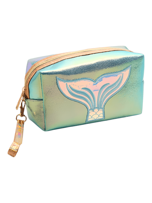 Heldere en kleurrijke meisjes zeemeermin kits voor toiletartikelen of make-up appel model 1