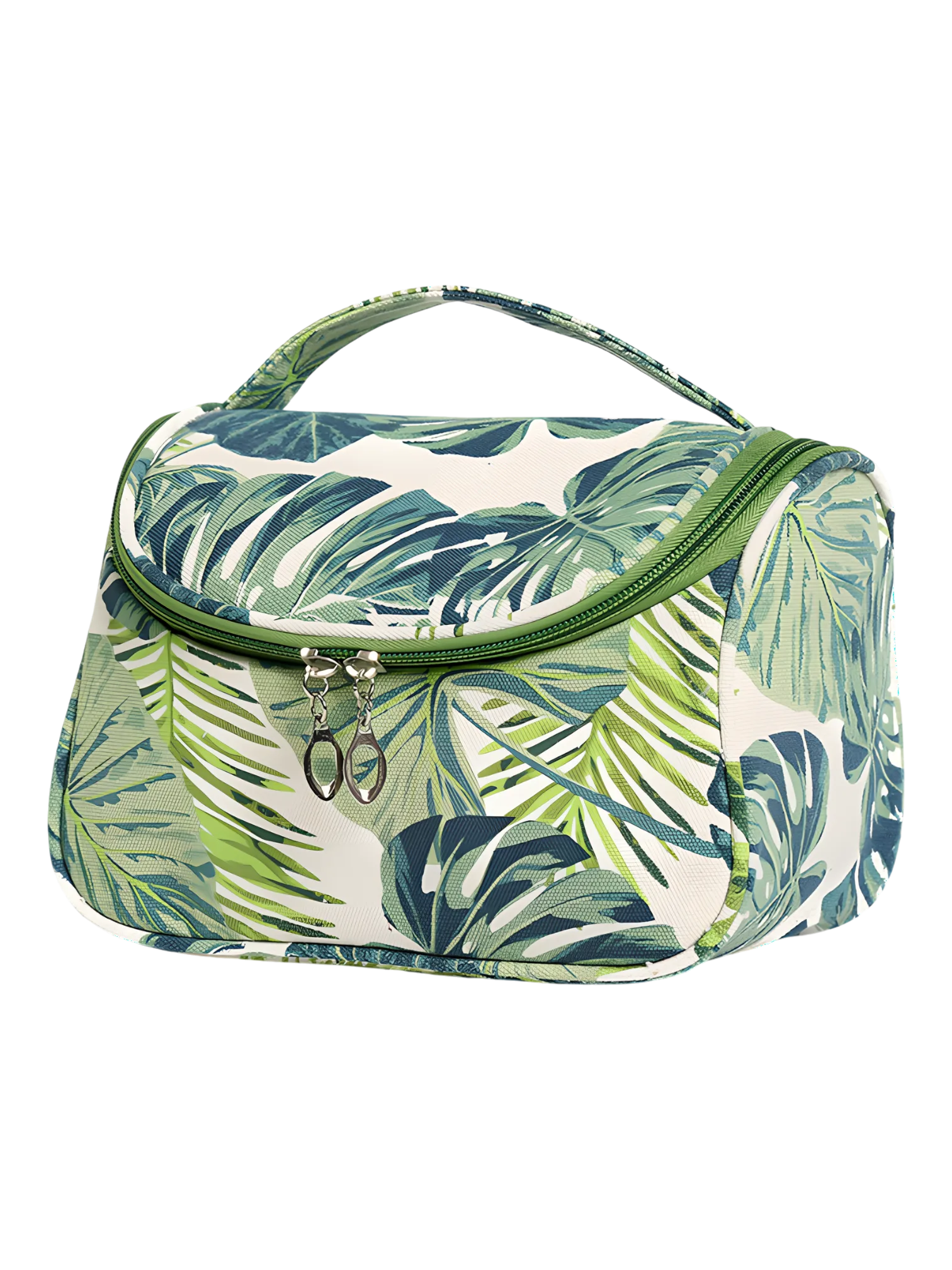 Trousses tropicales motif feuillages verts nature modèle hybride