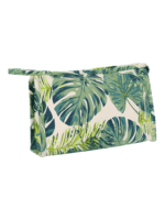 Trousses tropicales motif feuillages verts nature modèle valentine