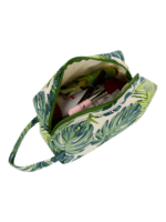 Estuches tropicales con motivo de follaje verde, naturaleza, vista interior, modelo confort Estuches tropicales con motivo de follaje verde, naturaleza, vista interior, modelo confort