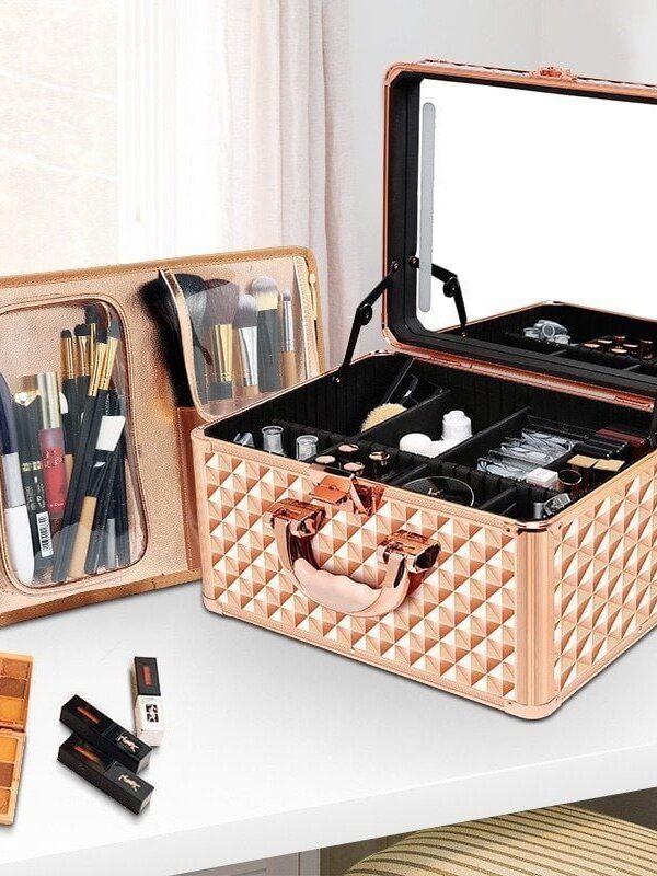 Mallette maquillage vanity avoir miroir éclairant
