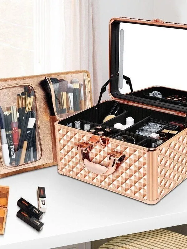 Mallette maquillage vanity avoir miroir éclairant