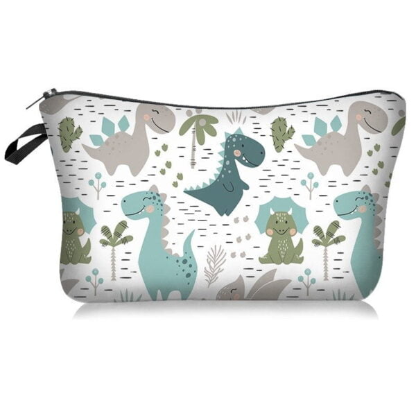 Trousse de toilette pour enfants motif dinosaures