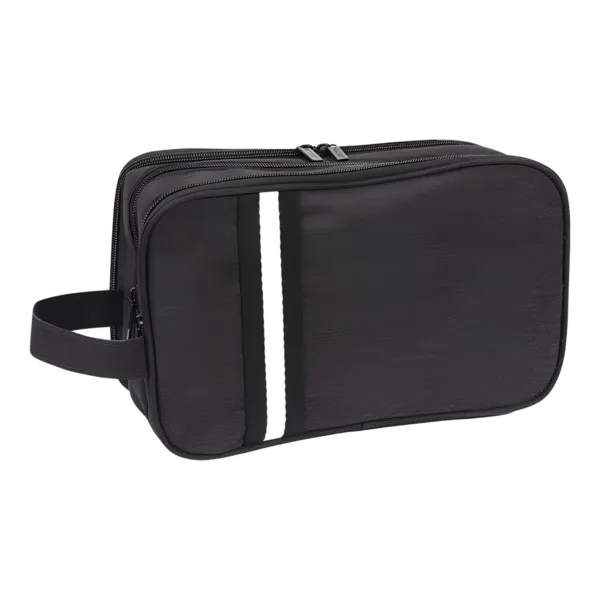 Grande trousse de toilette organisée avec multiples compartiments unisexe