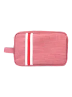 Stor unisex necessär med flera fack, röd modell Grande trousse de toilette organisée avec multiples compartiments unisexe modèle rouge