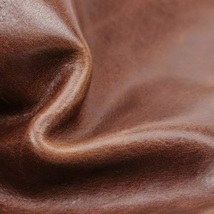 Grande trousse de maquillage de luxe en cuir avec compartiments chocolat zoom