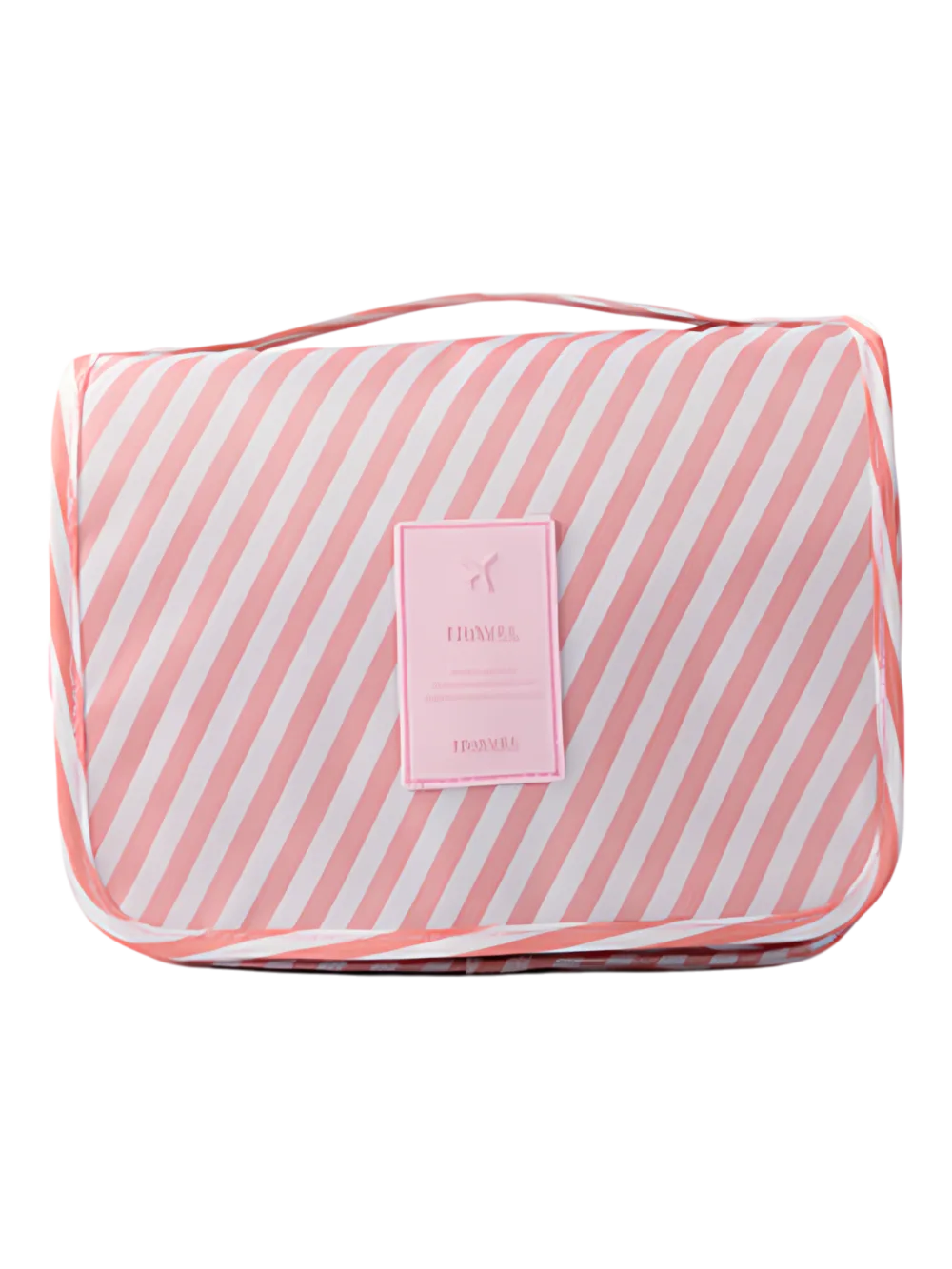 Sacchetti igienici pieghevoli e facili da appendere per ragazze. Strisce colorate. Strisce rosa e bianche Sacchetti igienici pieghevoli e facili da appendere per ragazze. Strisce colorate. Strisce rosa e bianche