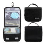 Petite trousse de toilette voyage mini format couleur noir