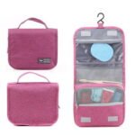 Petite trousse de toilette voyage mini format couleur rose