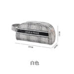 Ladies cosmetic travel bag white